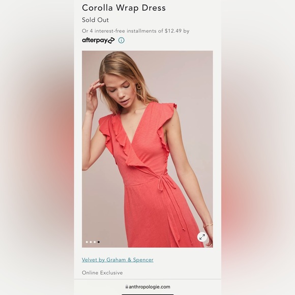 Velvet by Graham & Spencer Corolla Wrap Dress - Picture 2 of 11